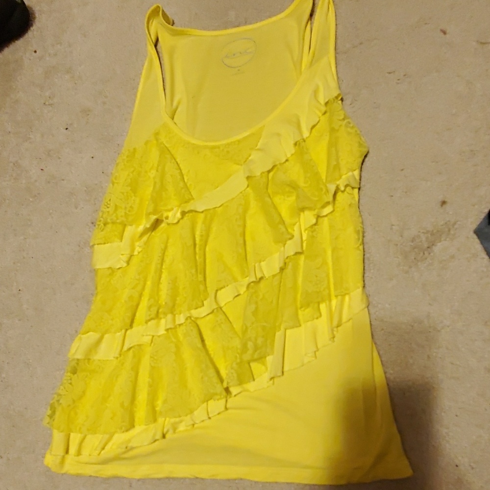 Yellow tank